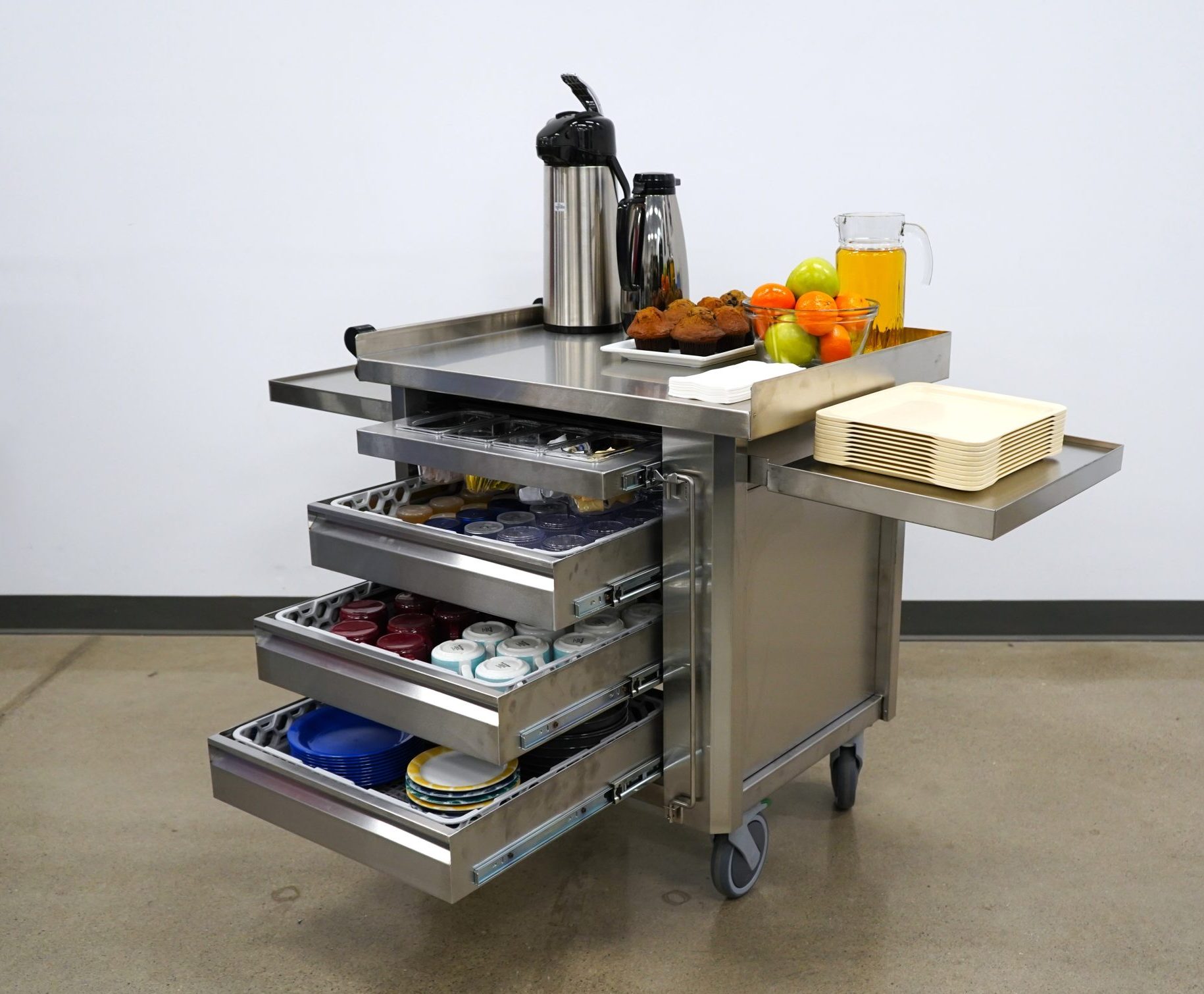 Chariot pour le petit déjeuner
